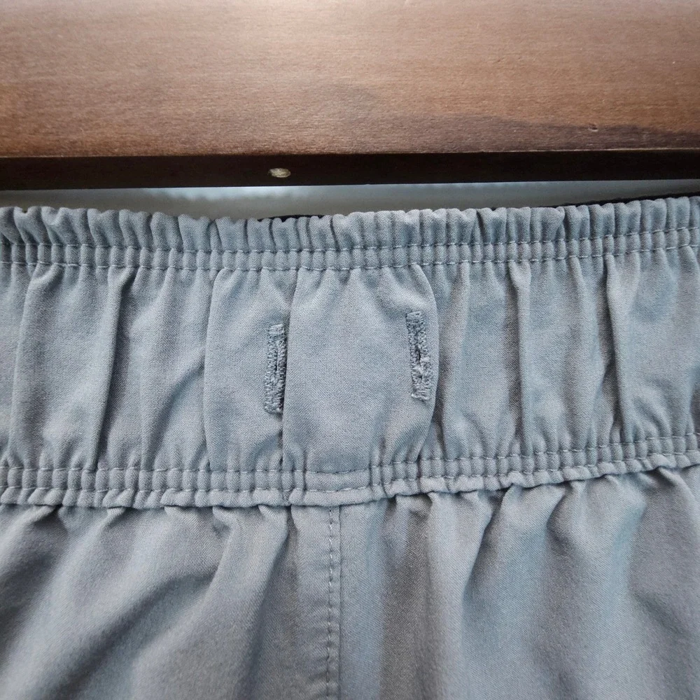 Nike 2 in 1 Running Shorts Womens Small Gray Streetwear Layered Athletic - Picture 4 of 8